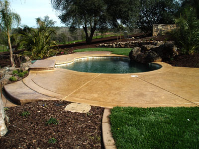 Concrete Pool Deck